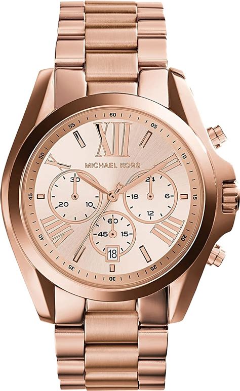 Michael Kors Women's Roman Numeral Watch MK5503 Rose Gold